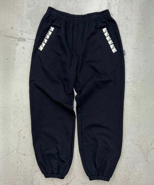 NAPOLEON STUD SWEATPANTS - 6 COLORS BLACK