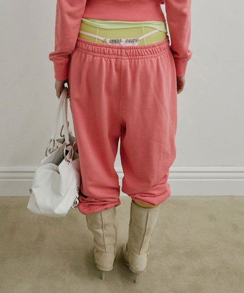 NAPOLEON STUD SWEATPANTS - 2 COLORS PINK