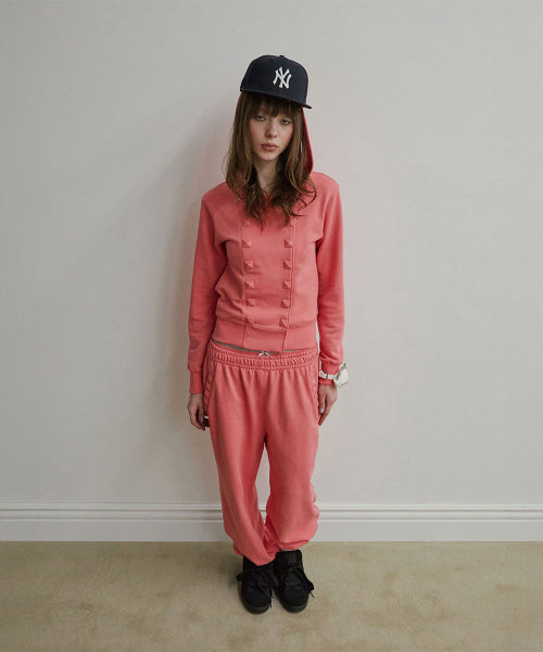NAPOLEON STUD SWEATPANTS - 2 COLORS PINK