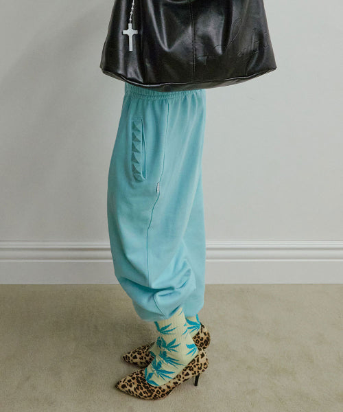 NAPOLEON STUD SWEATPANTS - 2 COLORS BLUE