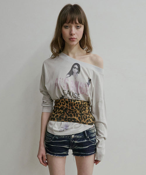 URBAN MUSE TEE PALE - 2 COLORS GREY