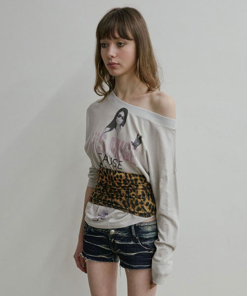 URBAN MUSE TEE PALE - 2 COLORS GREY