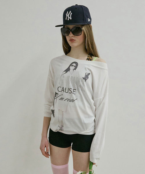 URBAN MUSE TEE PALE - 2 COLORS WHITE