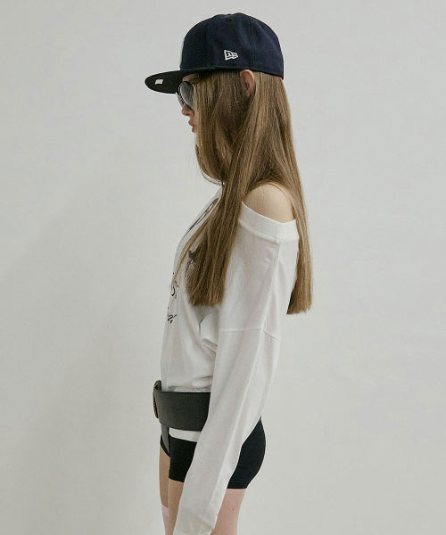 URBAN MUSE TEE PALE - 2 COLORS WHITE