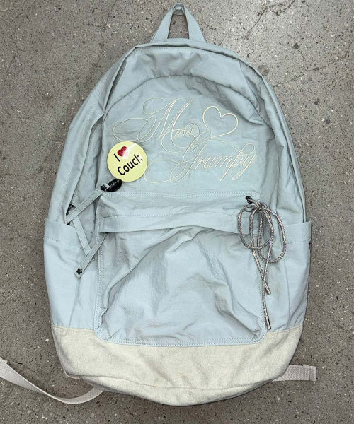 GRUMPY GIRL NYLON BACKPACK MATT AS SHOWN