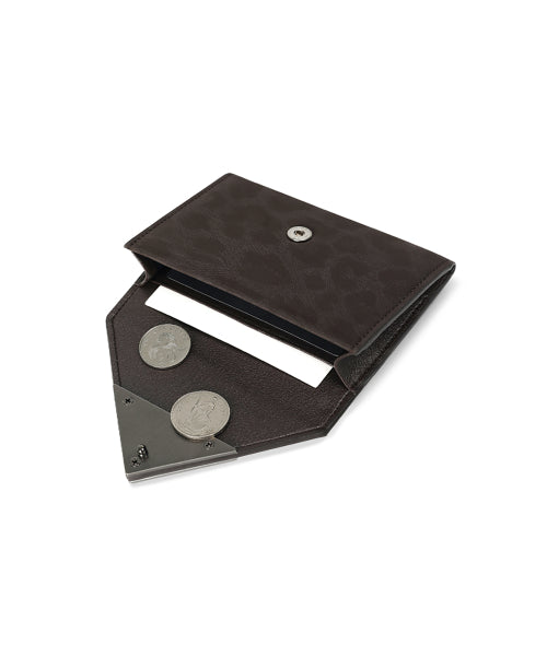 TRIANGLE NAME POCKET LEOPARD - 3 COLORS BROWN