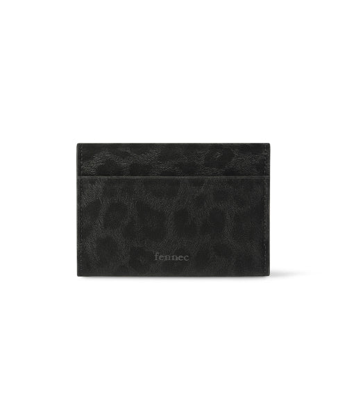 TRIANGLE NAME POCKET LEOPARD - 3 COLORS BLACK