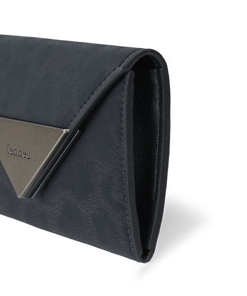 TRIANGLE NAME POCKET LEOPARD - 3 COLORS NAVY