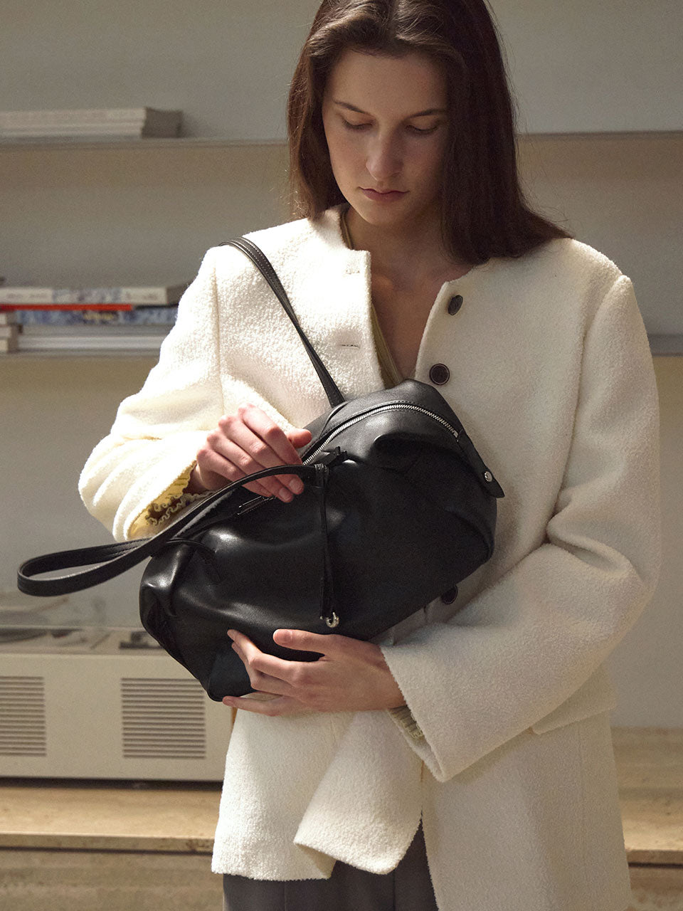 ELVA SHOULDER BAG BLACK