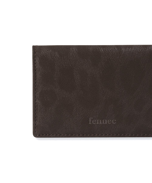 LEO CARD CASE - 3 COLORS BROWN