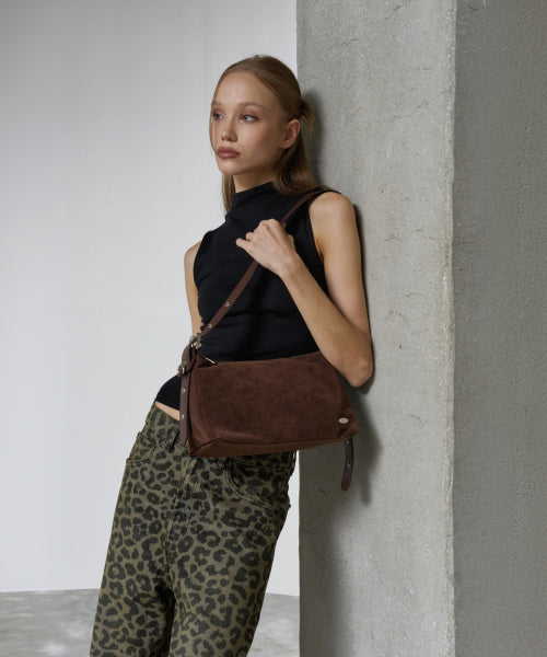 HAZE SHOULDER BAG - SUEDE - 2 COLORS SUEDE