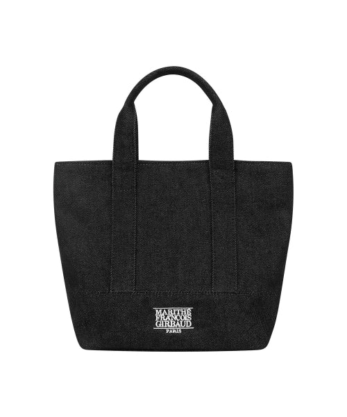 CLASSIC LOGO CANVAS TOTE BAG - 2 COLORS BLACK