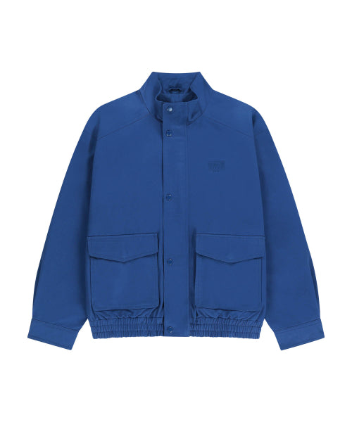 BASIC HARRINGTON JACKET - 2 COLORS BLUE