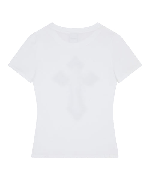 EL CROSS FAIRY GRAPHIC TEE - 3 COLORS WHITE