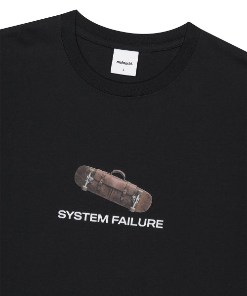 SYSTEM FAILURE TEE BLACK
