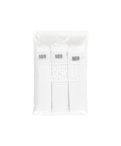 3PACK LETTERING LOGO TEE - 2 COLORS WHITE