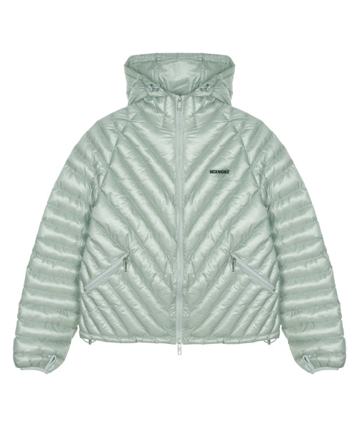NICOLE LIGHT WEIGHT HOODY PADDING #徐睿知同款! - 6 COLORS MINT