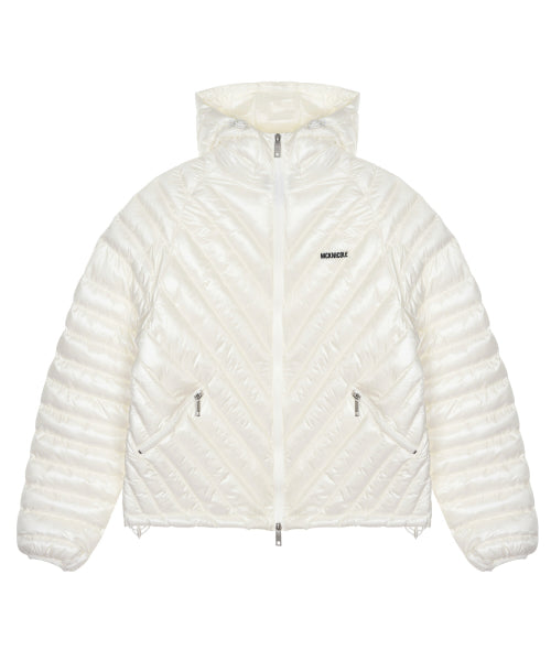 NICOLE LIGHT WEIGHT HOODY PADDING #徐睿知同款! - 6 COLORS CREAM