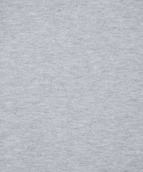 COLLAR HALF BUTTON-UP SWEATSHIRT #GISELLE同款! - 3 COLORS GREY