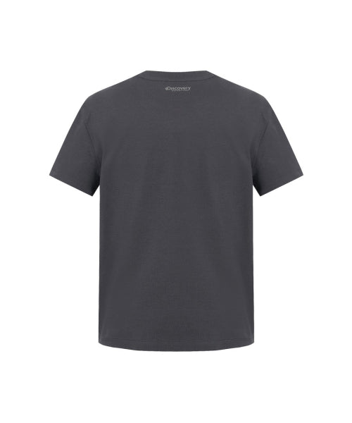 WOMEN FRESHVENT NATURE GRAPHIC TEE #NINGNING同款！ - 3 COLORS GREY