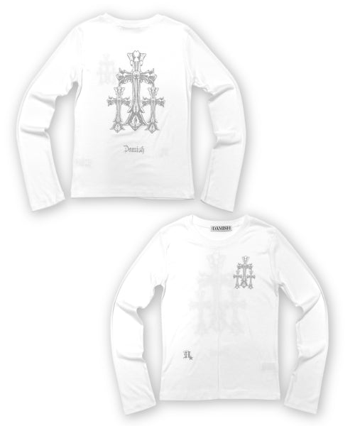 CROSS SLEEVE LONG - 2 COLORS WHITE