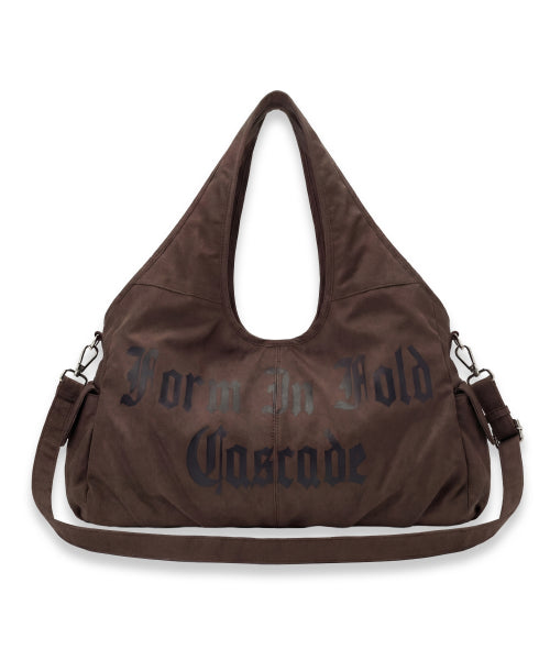 FORM SHOULDER BAG BLACK - 2 COLORS BROWN