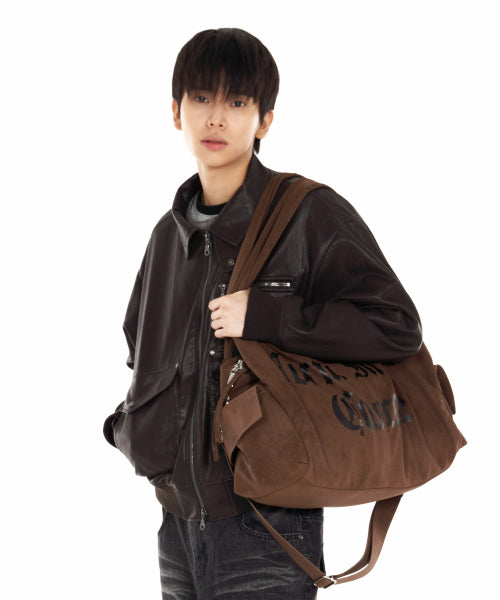 FORM SHOULDER BAG BLACK - 2 COLORS BROWN