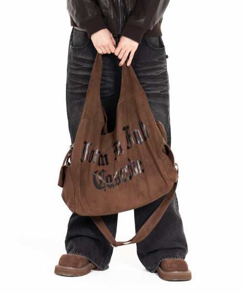 FORM SHOULDER BAG BLACK - 2 COLORS BROWN