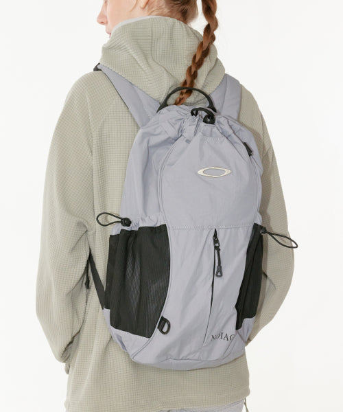 DRAWSTRING SYMBOL BACKPACK - 2 COLORS GREY