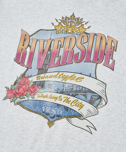 RIVERSIDE CITY T-SHIRT - 3 COLORS LIGHT GREY