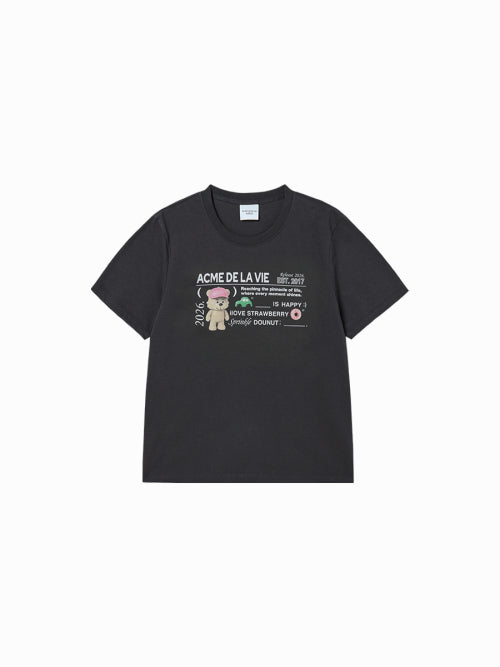 WOMAN TYPING PROFILE SHORT SLEEVE T-SHIRT - 3 COLORS WHITE