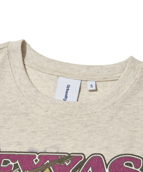 TEXAS COWBOY JAM T-SHIRT - 2 COLORS OATMEAL