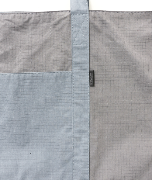 ADVENTURE PANELED BIG TOTE BAG - 4 COLORS BLUE
