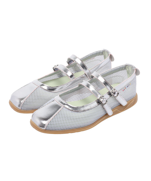 SOLEVO MARY JANE #GISELLE同款! - 2 COLORS SILVER