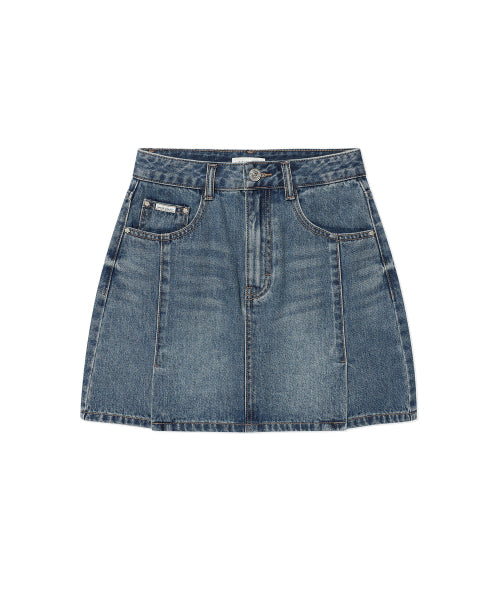 DENIM MINI SKIRT #GISELLE同款! - 2 COLORS BLUE
