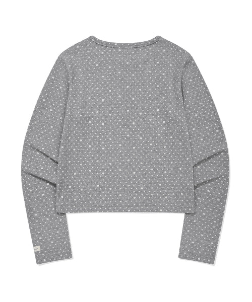 BASIC COTTON ROUND NECK CARDIGAN #GISELLE同款! AS SHOWN