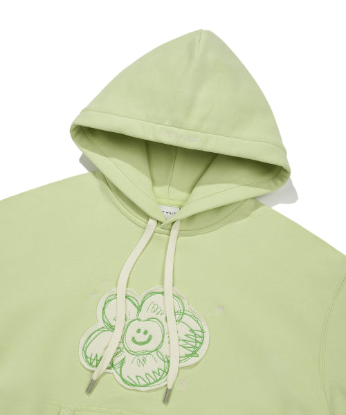 BIG LILY SEMI OVER HOODIE #GISELLE同款! - 2 COLORS GREEN