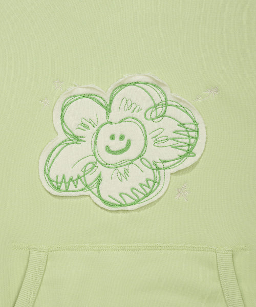 BIG LILY SEMI OVER HOODIE #GISELLE同款! - 2 COLORS GREEN