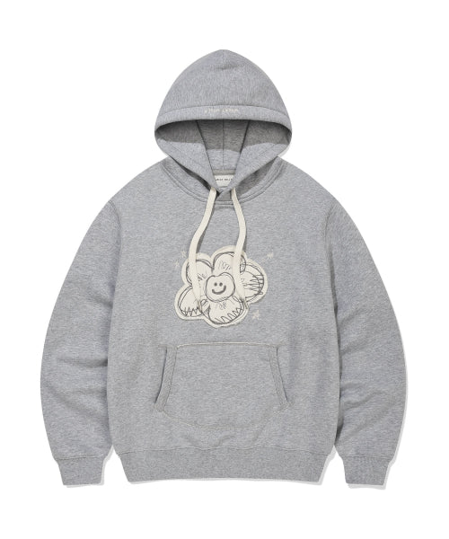 BIG LILY SEMI OVER HOODIE #GISELLE同款! - 2 COLORS GREY