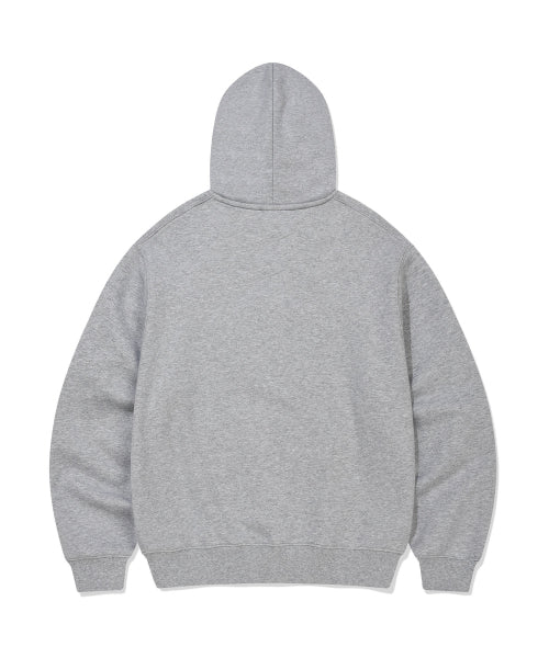 BIG LILY SEMI OVER HOODIE #GISELLE同款! - 2 COLORS GREY