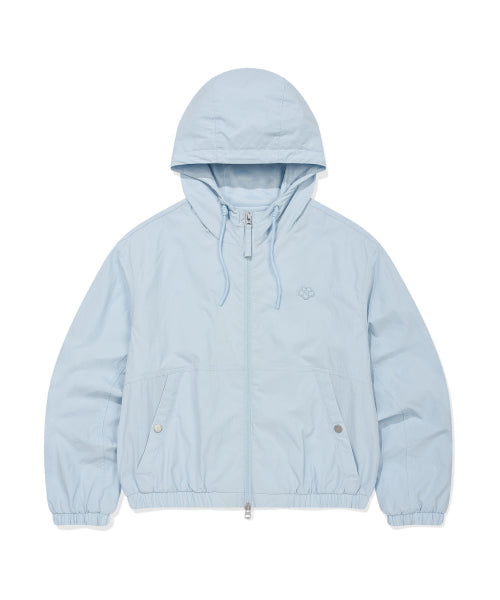 NYLON HOOD WINDBREAKER #GISELLE同款! - 2 COLORS SKY BLUE