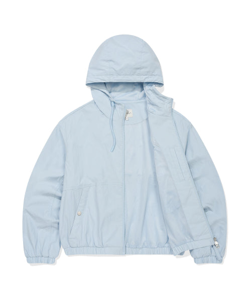 NYLON HOOD WINDBREAKER #GISELLE同款! - 2 COLORS SKY BLUE
