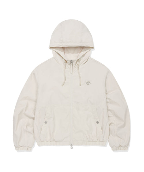NYLON HOOD WINDBREAKER #GISELLE同款! - 2 COLORS CREAM