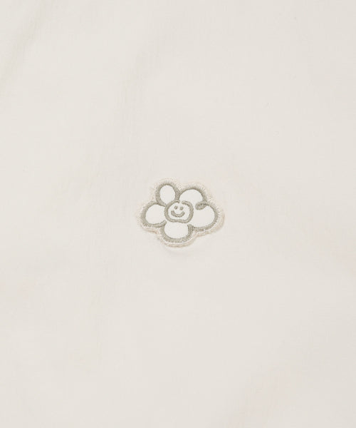 NYLON HOOD WINDBREAKER #GISELLE同款! - 2 COLORS CREAM