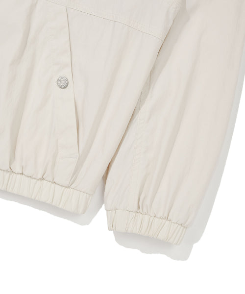 NYLON HOOD WINDBREAKER #GISELLE同款! - 2 COLORS CREAM