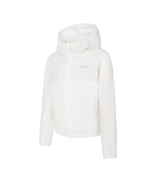 WOMEN PERTEX RUNNING WINDBREAKER #NINGNING同款！ - 4 COLORS WHITE