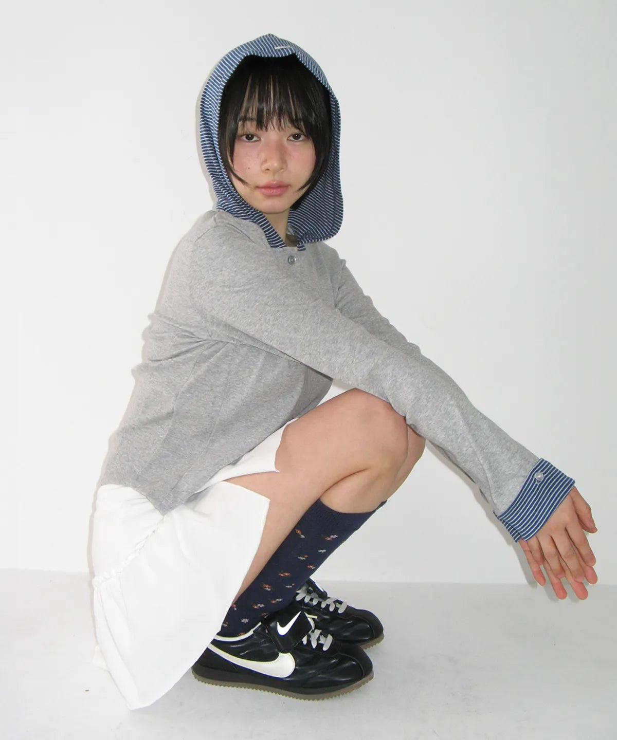 SOFT SHIRRING PANTSKIRT - 3 colors