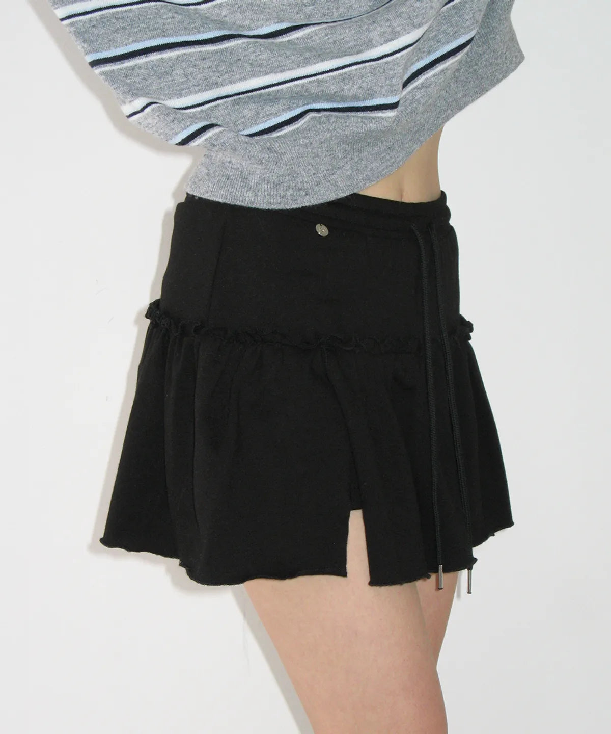 SOFT SHIRRING PANTSKIRT - 3 colors