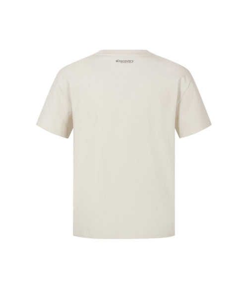 WOMEN FRESHVENT NATURE GRAPHIC TEE #NINGNING同款！ - 3 COLORS IVORY