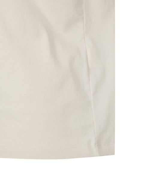 WOMEN FRESHVENT NATURE GRAPHIC TEE #NINGNING同款！ - 3 COLORS IVORY